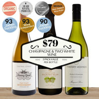 Champagne & Two White Wine Mixed 3 Pack Value