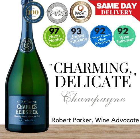 Charles Heidsieck Brut Reserve NV - Champagne, France – Pop Up Wine