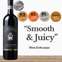 Collosorbo - Brunello di Montalcino 'Sangiovese' ~ Rosso di Montalcino, Italy