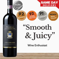 Collosorbo - Brunello di Montalcino 'Sangiovese' ~ Rosso di Montalcino, Italy