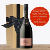 Duval-Leroy Rosé Prestige Brut Premier Cru - Champagne, France - Gift Box & Wrapped