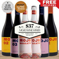 Mojo Wine Australia Mixed ~ 6 Pack Value