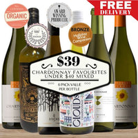 Chardonnay Favourites Under $40 Mixed - 6 Pack Value