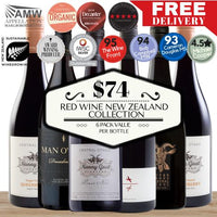 RED wine New Zealand
collection