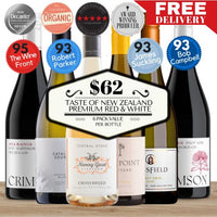 Taste of New Zealand Premium Red & White Wine Collection