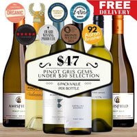 Pinot Gris Gems Under $50 Selection 6 Pack Value