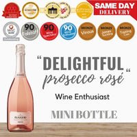 Ruggeri Argeo Prosecco Rose Brut NV Mini 200ml - Veneto, Italy