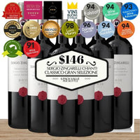 Sergio Zingarelli Chianti Classico Gran Selezione - Tuscany, Italy 6 Pack Value