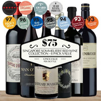 Singapore Sommeliers’ Red Wine Collection - 6 Pack Value
