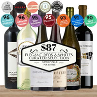 Elegant Reds & Whites – Curated 6 Bottle Selection