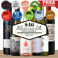 World-Class Wine Discovery @ $46 – 6 Pack