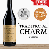 Renato Ratti Barolo 'Marcenasco' Nebbiolo 2018 ~ Piedmont, Italy