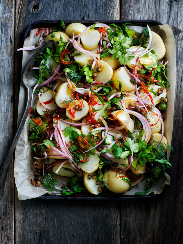 What’s For Dinner Tonight? ITALIAN POTATO SALAD & Campo Maccione Vermentino
