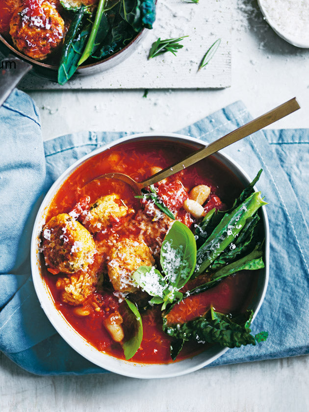 What’s For a Dinner Tonight? Turkey Meatball & Minestrone and Domaine du Bois Rosier Pouilly-Fuisse