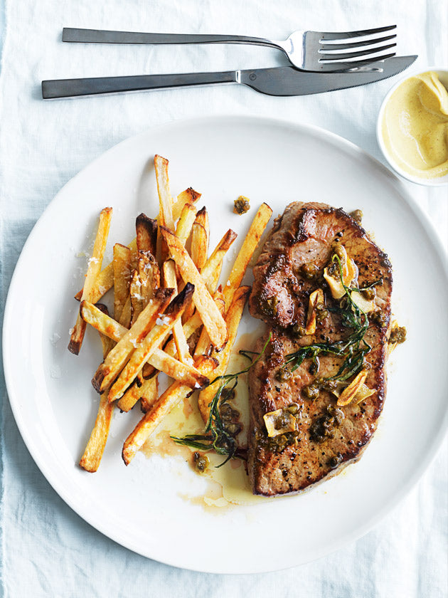 What’s For a Dinner Tonight? Steak with Tarragon Butter & Chateau Des Pèlerins Pomerol