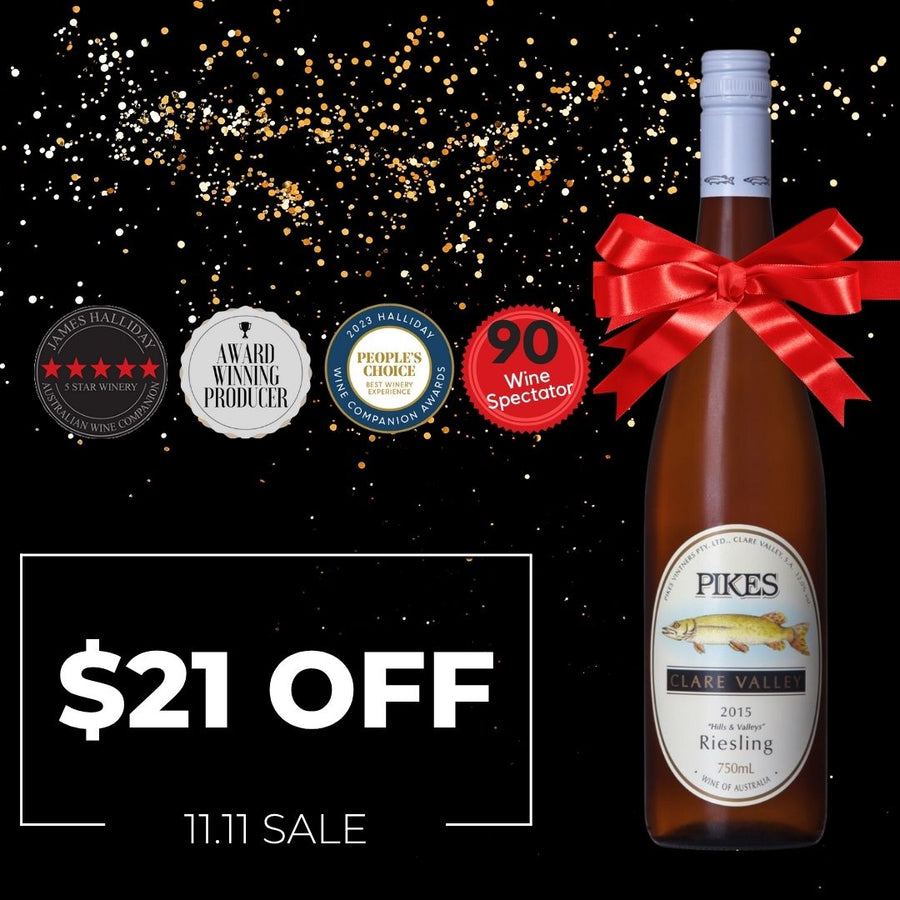 Pikes Hills & Valleys Riesling 2023 - Clare Valley, Australia