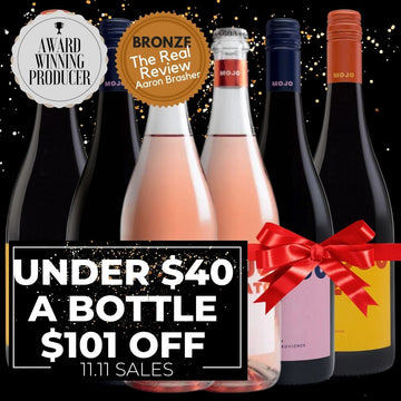 Mojo Wine  Australia Mixed ~ 6 Pack Value