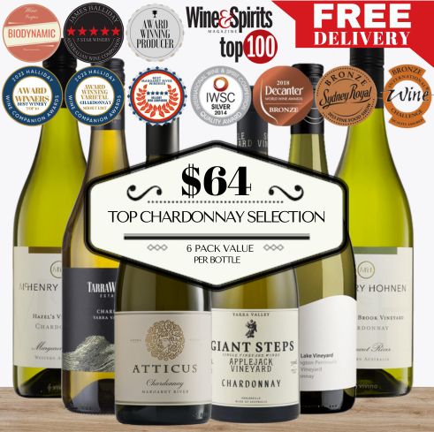 Top Chardonnay Selection - 6 Pack Value