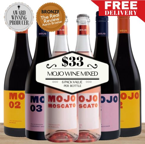 Mojo Wine Mixed ~ 6 Pack Value