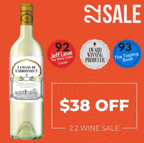 Chateau L'Enclos Carbonnieux Pessac Blanc 2019 - Leognan, France