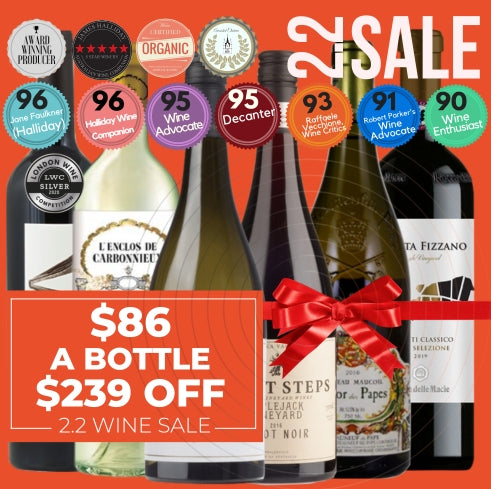 Elegant Reds & Whites – Curated 6 Bottle Selection