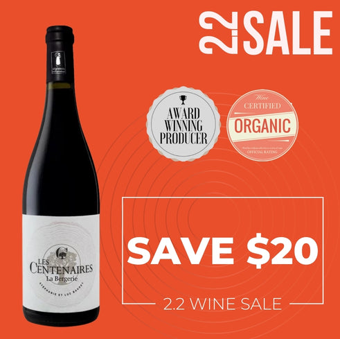 Les Centenaires La Bergerie Rouge Costières de Nimes (Organic) 2018 - Rhone, France