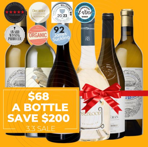 French White Wine Treasures - 6 Pack Value