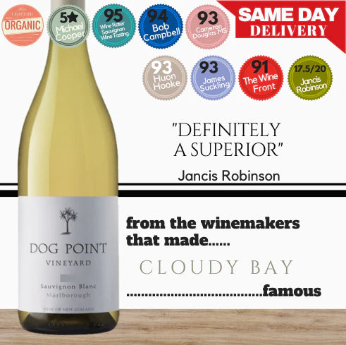 Dog Point Sauvignon Blanc (Organic) ~ Marlborough, New Zealand