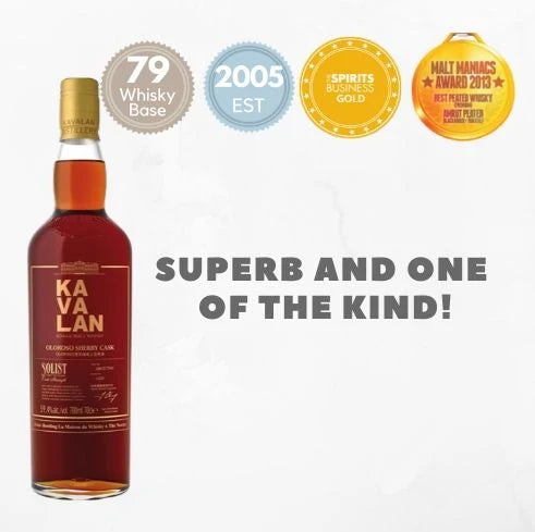 KAVALAN SHERRY CASK ~ TAIWAN
