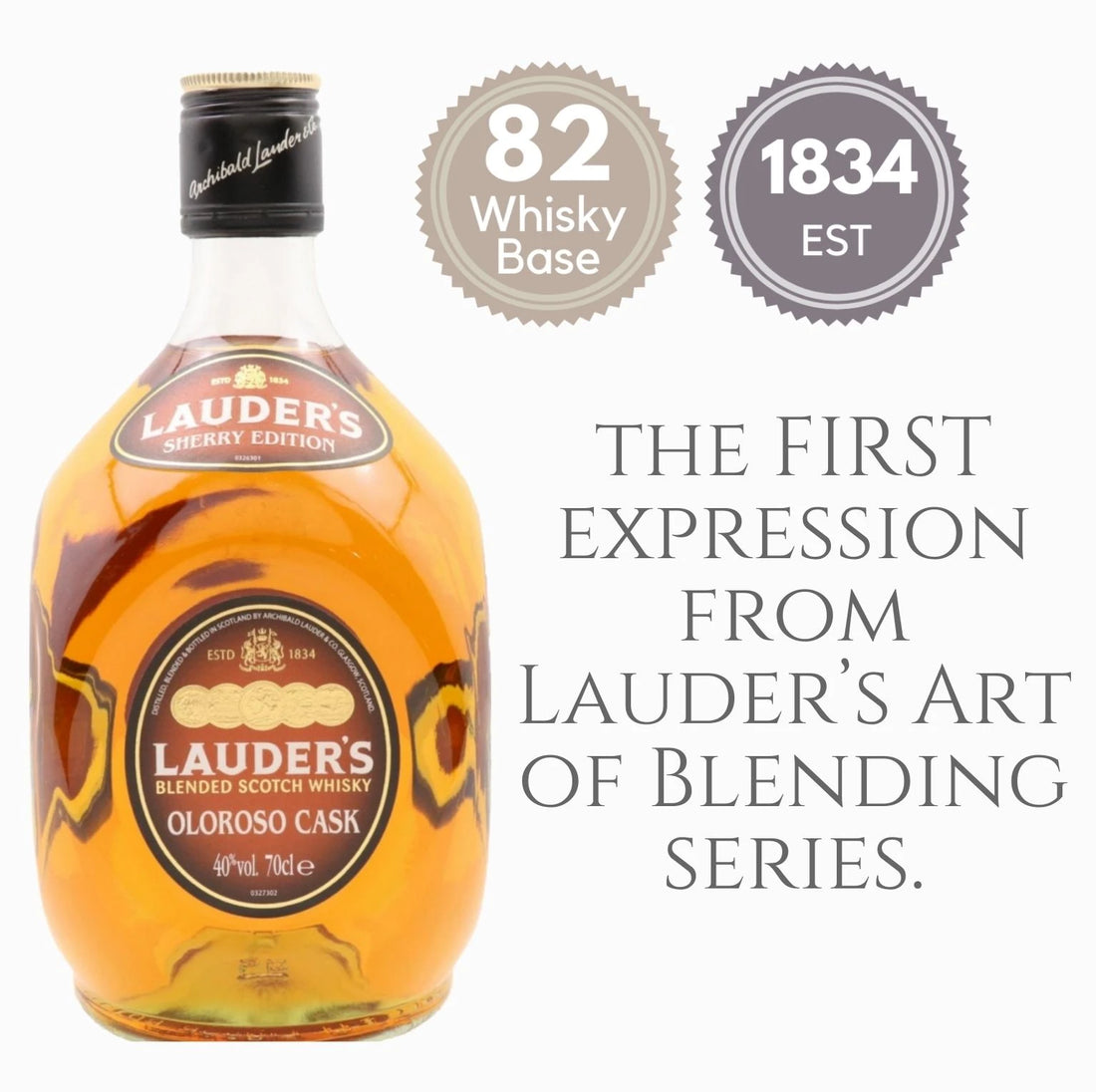LAUDER’S SHERRY EDITION ~ SCOTLAND
