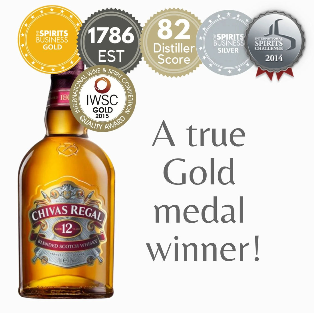 CHIVAS REGAL 12Y ~ SPEYSIDE, SCOTLAND