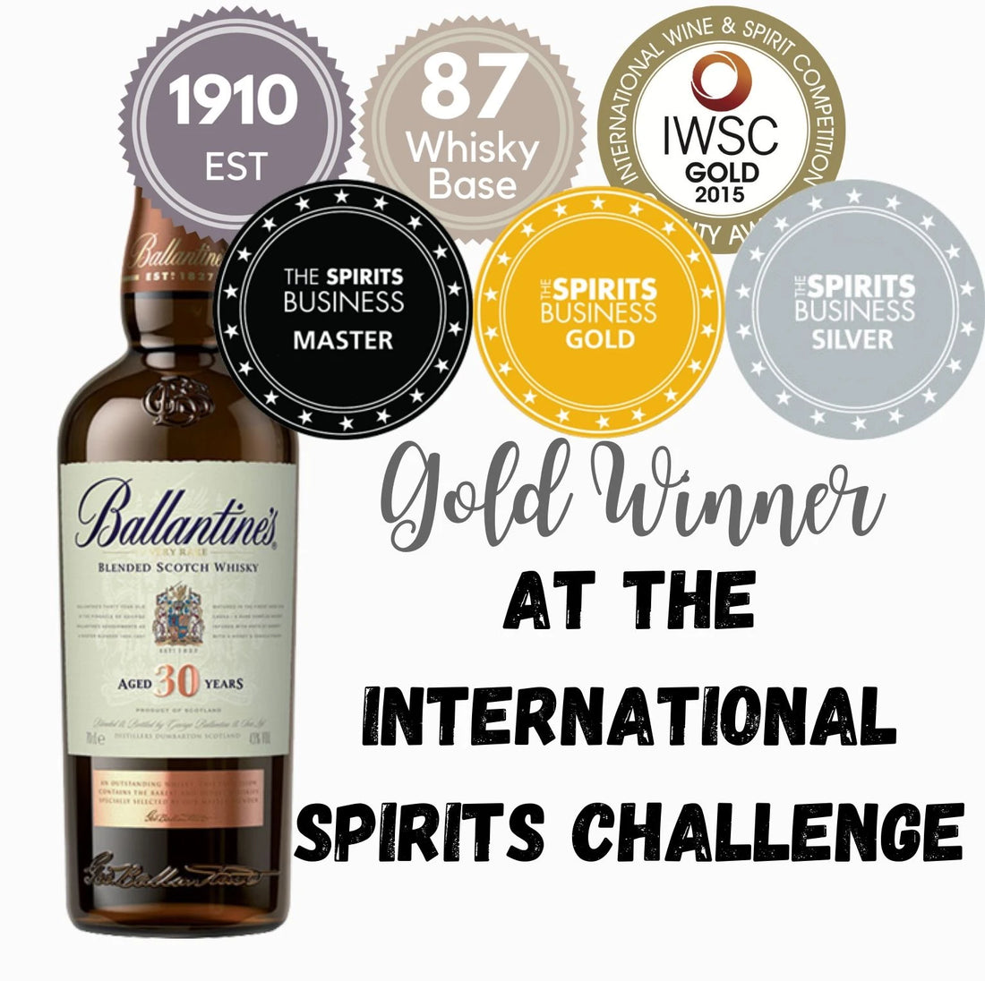 BALLANTINES 30Y ~ SCOTLAND