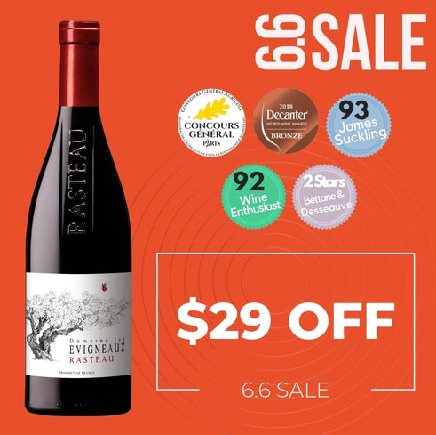 Domaine des Evigneaux Rouge 2019 - Rasteau, Côtes du Rhône, France