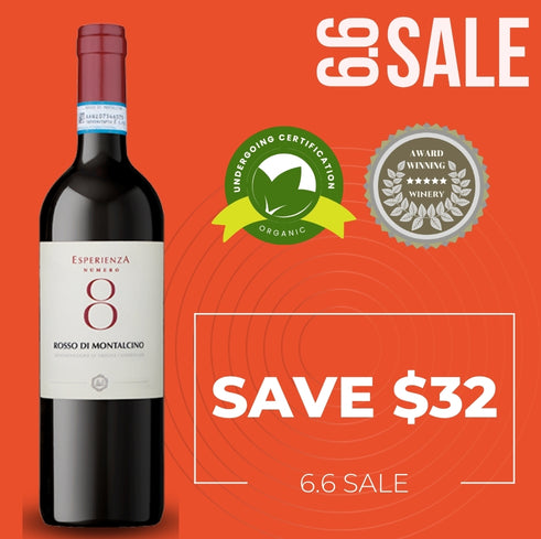 Rocca delle Macie Esperienza Numero 8 Rosso di Montalcino 2020 - Tuscany, Italy