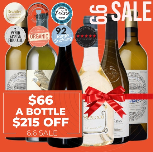 French White Wine Treasures - 6 Pack Value