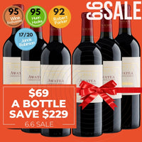 Te Mata Awatea Cabernet Merlot 2018 - Hawkes Bay, New Zealand - 6 Pack Value
