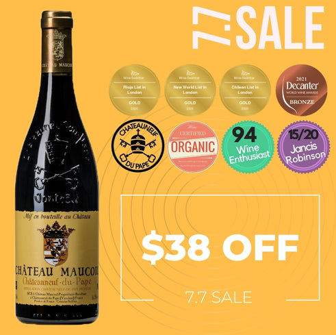 Chateau Maucoil Chateauneuf-du-Pape Tradition Red 2020 - Rhone, France