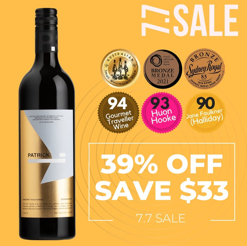 Patrick of Coonawarra Two Blocks Cabernet Sauvignon 2018 ~ Coonawarra, South Australia