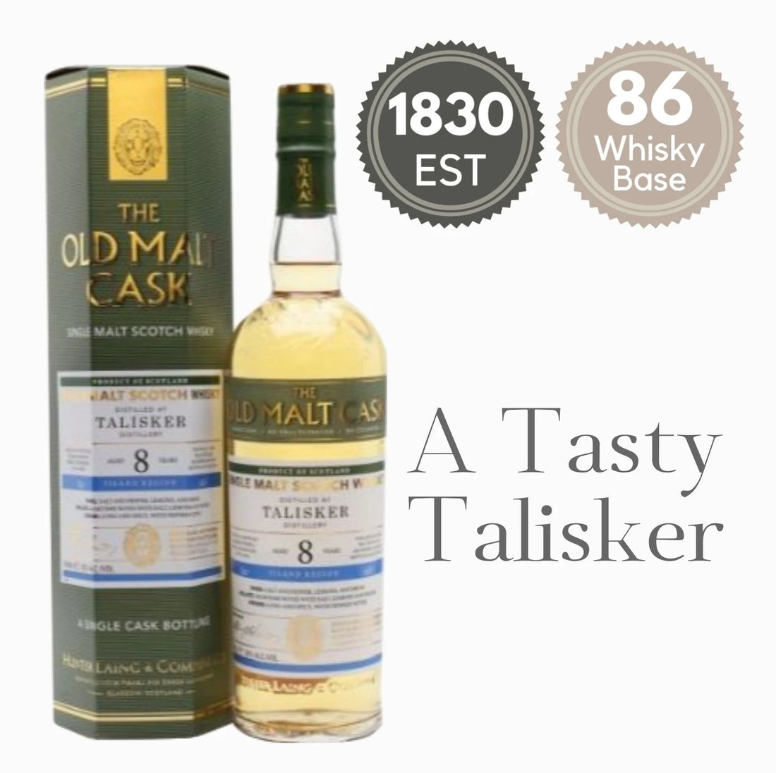 TALISKER 2008 AGED 8 YEARS ~ HIGHLANDS, SCOTLAND