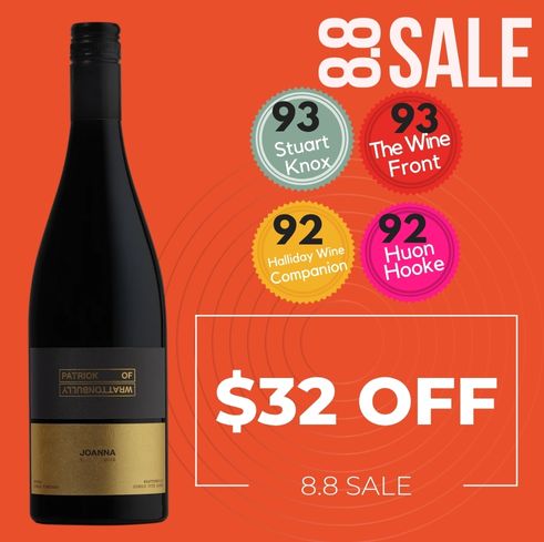Patrick of Coonawarra Joanna Shiraz 2017 ~ Coonawarra ~ South Australia