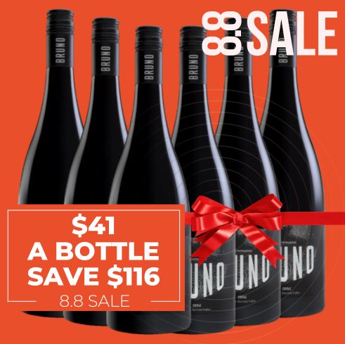 Bruno Shiraz 2021 - Barossa Valley, South Australia 6 Pack Value
