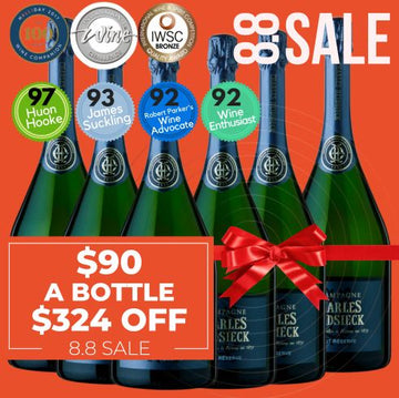 Charles Heidsieck Brut Reserve NV - Champagne, France - 6 Pack Value