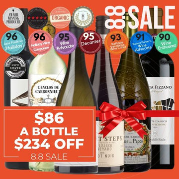 Elegant Reds & Whites – Curated 6 Bottle Selection