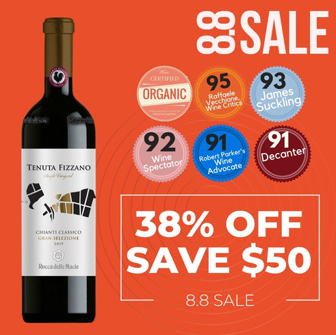 Rocca delle Macie Tenuta Fizzano Chianti Classico Gran Selezione 2019 - Tuscany, Italy