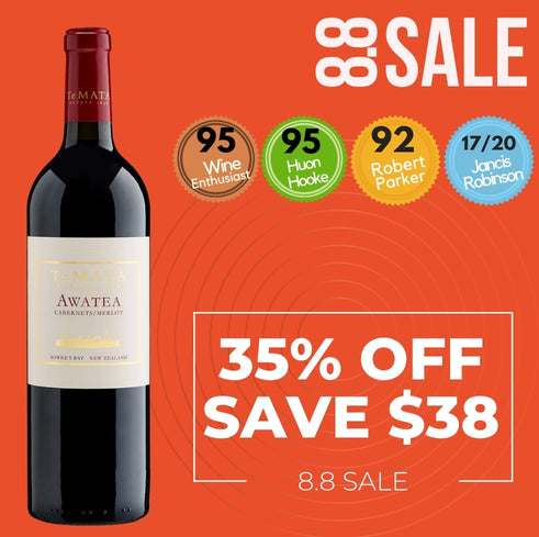 Te Mata Awatea Cabernet Merlot 2018 - Hawkes Bay, New Zealand