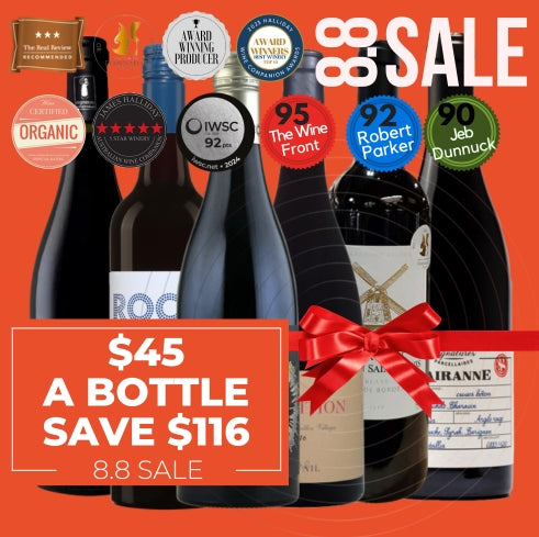 Naturally Exceptional Organic Red Wines Under $50 - 6 Pack Value