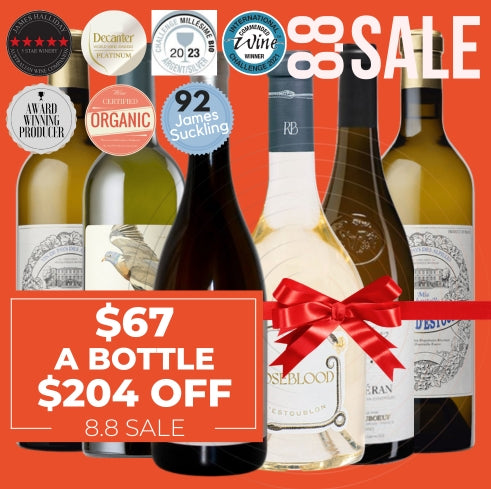 French White Wine Treasures - 6 Pack Value