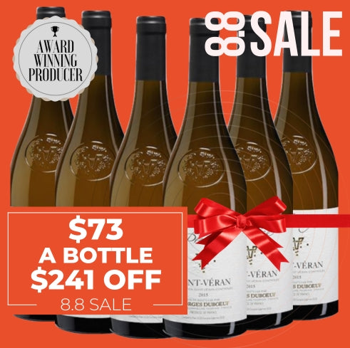 Georges Duboeuf Cuvée Prestige Saint-Véran (Blanc) 2022 - Burgundy, France 6 Pack Value