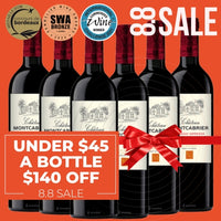 Chateau Montcabrier Bordeaux Superieur Rouge 2018 - Bordeaux, France - 6 Pack Value