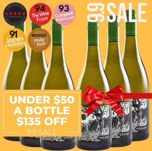 In Dreams Chardonnay 2022 ~ Yarra Valley, Australia 6 Pack Value
